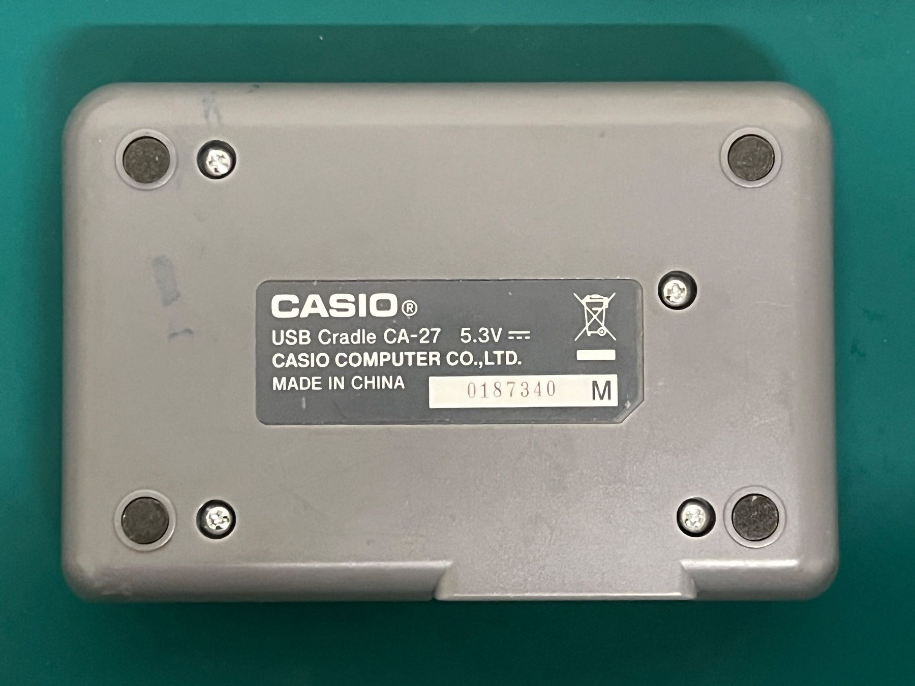 Casio Fotocamera: Casio Elixim Cradle for the Casio EX-Z57 – Usato da Nyon venduto da Ataraxia 2