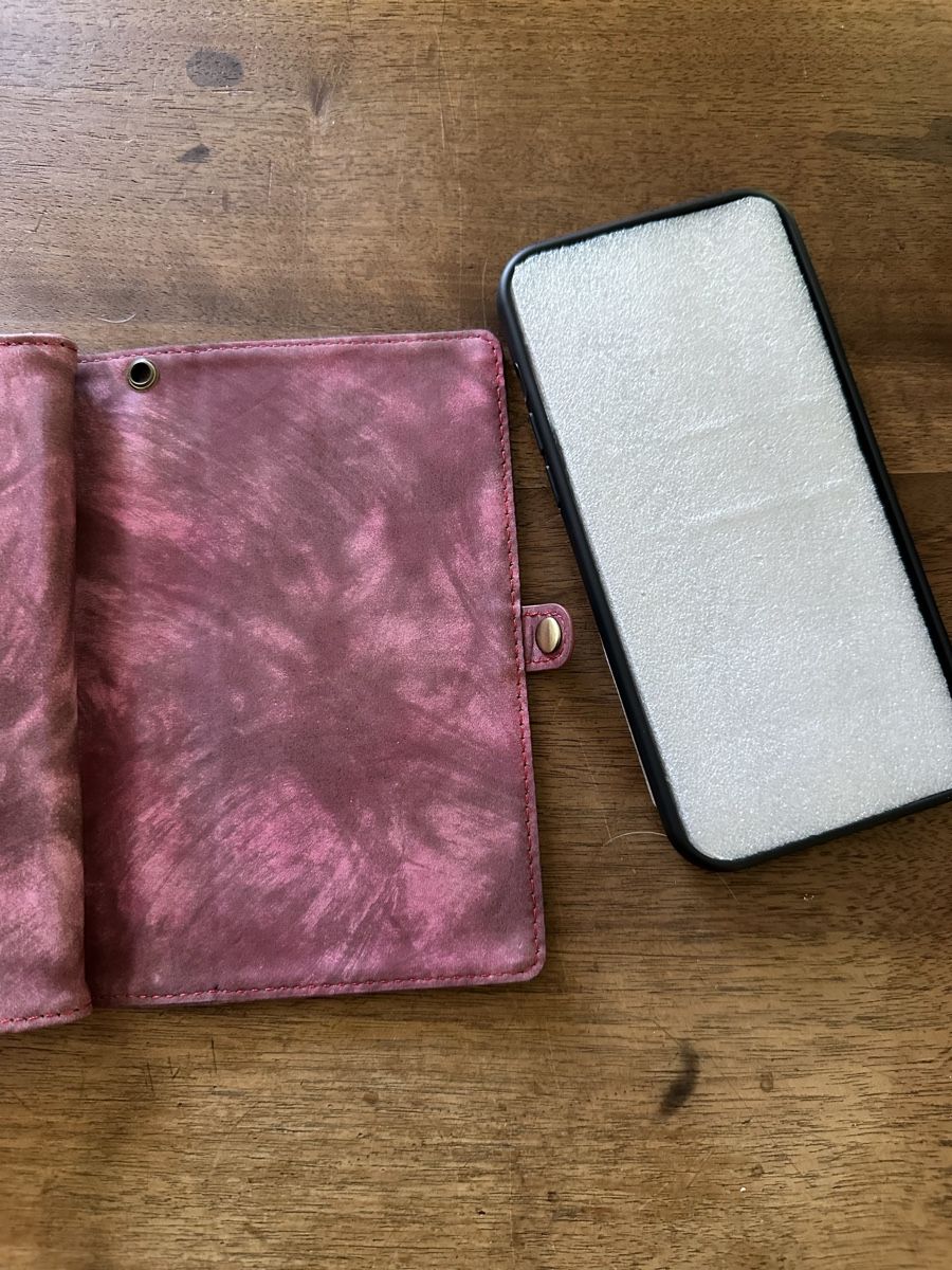 Apple Handys / Smartphones: Handyhülle mit Portmonee I Phone 14pro Max – Neu (gemäss Beschreibung) aus Trüllikon von angela4444 4