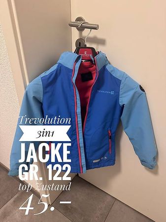 Trevolution 3in1 Jacke Gr. 122