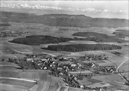 Iffwil BE // Fliegeraufnahme 1959 Flugbild
