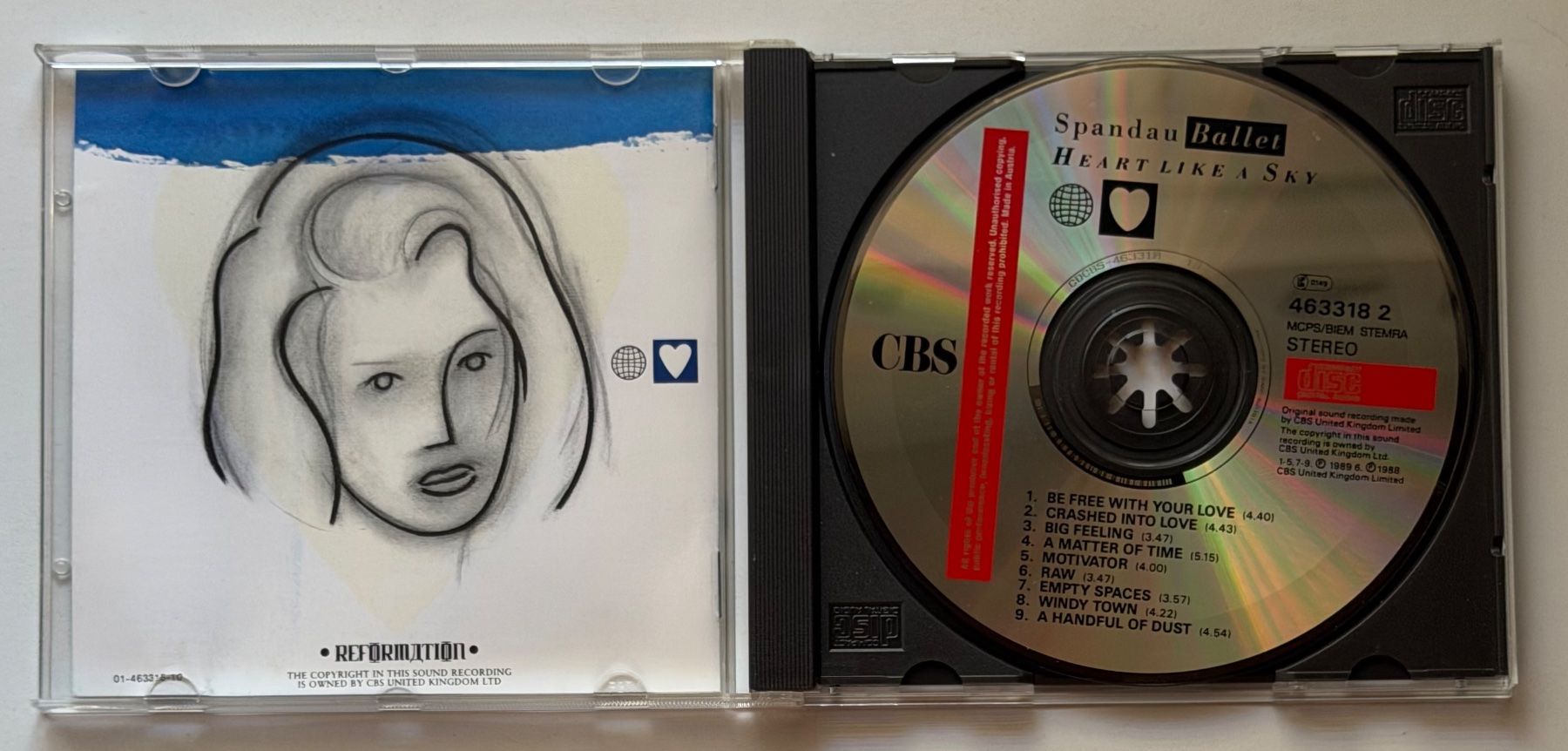 CDs: Spandau Ballet / Heart Like A Sky – Gebraucht aus Näfels von rottabi 2