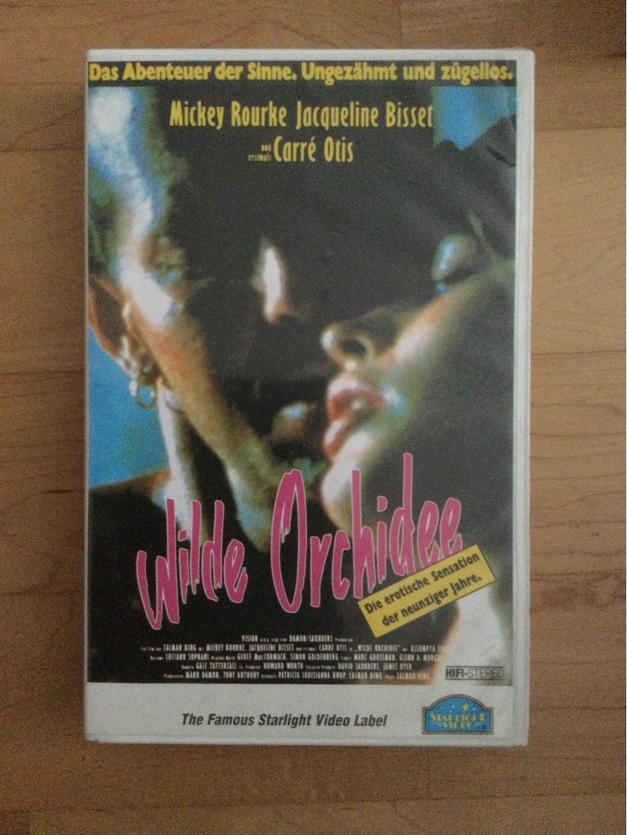 Toutes les VHS: Wilde Orchidee m. Mickey Rourke VHS – D'occasion à Diepoldsau par mabeapt