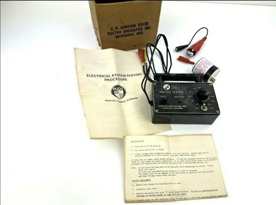 Puch Pièces pour mobylette: Seltenes Originales Puch Zündprüfgerät NOS – D'occasion à Herznach par Dosendealer