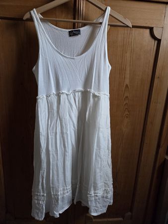 Weisses Kleid von Colora Gr. S, Swiss made