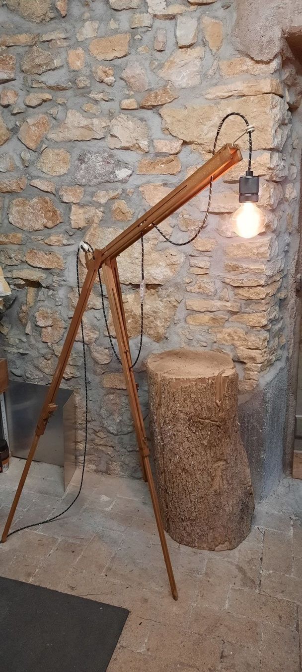 Lampade: Lampe artisanale / stehlampe design – Usato da Courrendlin venduto da Minus78 4