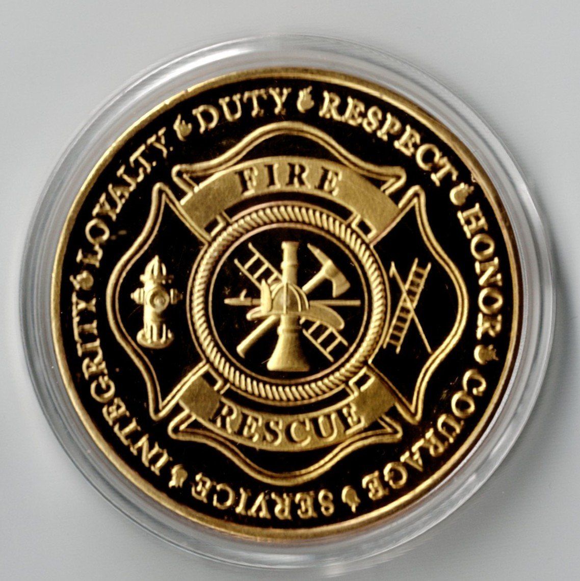 Medaglie: Fire_Rescue_Service_Integrity_Loyalty_Duty_Respect_Medaill 5 – Nuovo (secondo la descrizione) da Hombrechtikon venduto da Fraese01 3