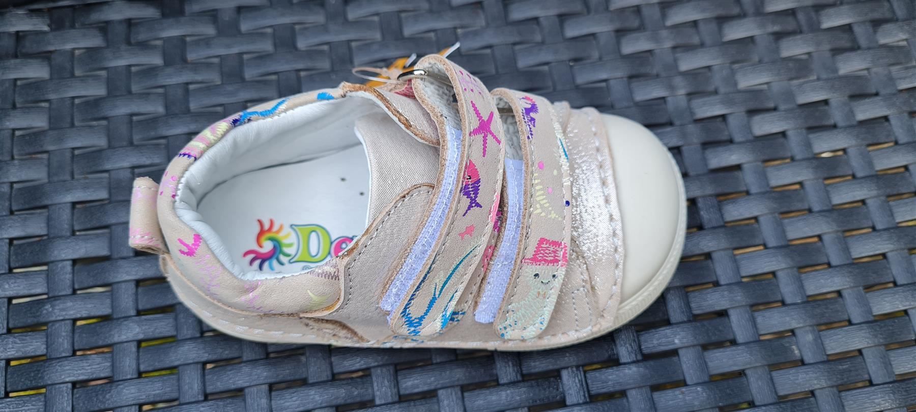 Scarpe per ragazze: DENO Echtleder Schuhe gr19 Beige(10)NEU – Nuovo e nell'imballaggio originale da Buttwil venduto da KinderSchuhe 1