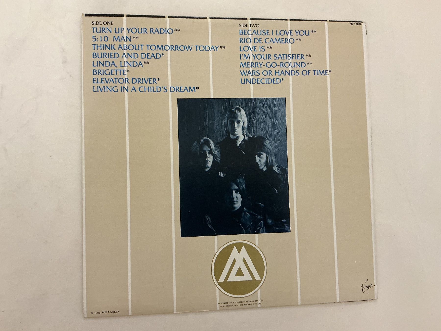 Schallplatten: Masters Apprentices LP - The Very Best – Gebraucht aus Winterthur von Tumko-Vinyl 1