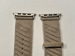 H-En Mer: Sand Camel color Armband für Apple Watch Ultra