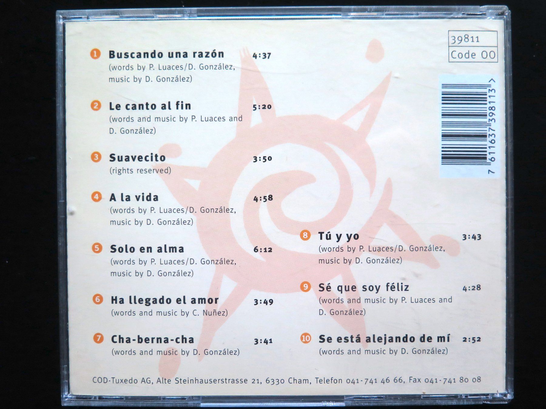 CDs: (p) CD PAZ: Mi Pazion, 1996 – Gebraucht aus Bern von Balzamico 1