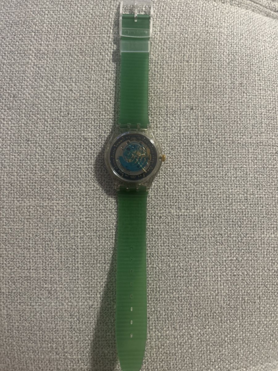 Swatch Orologi: Swatch Automatic 1992 Earth Summit – Usato da Oftringen venduto da Michaels011 1