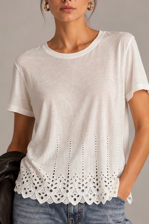 The Kooples – Shirt mit Stickerei - Gr. M