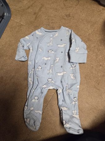 Baby Schlafanzug Overall Grösse 50
