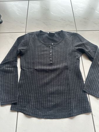 Maison Scotch Pullover schwarz-silber Gr. S