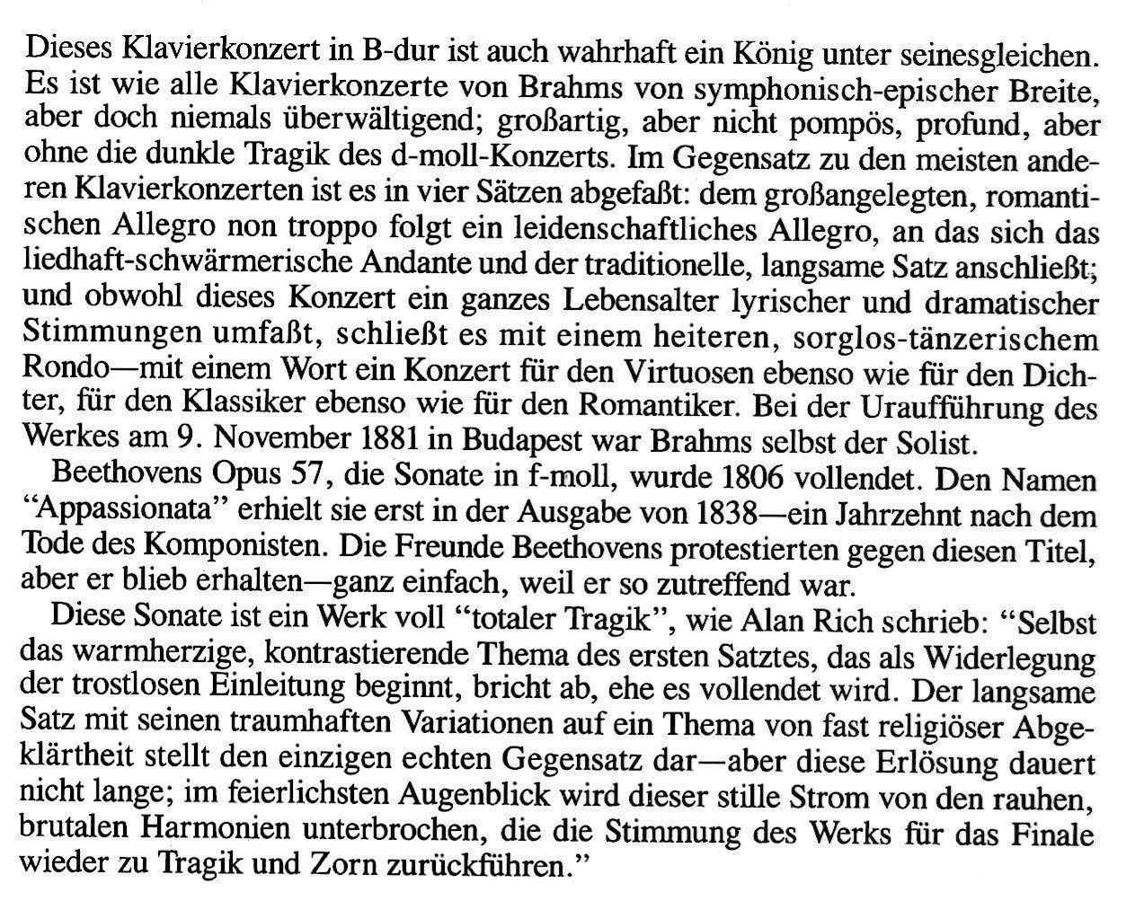 CDs: Sviatoslav Richter BRAHMS BEETHOVEN Chicago Symphony Orch CD – Gebraucht aus Kandergrund von Sososo 5