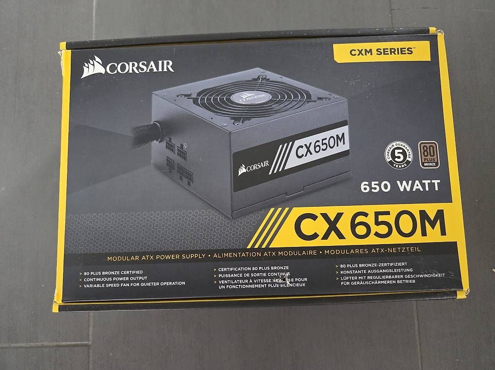 Componenti elettronici: Corsair CX650M Netzteil – Usato da Rorschacherberg venduto da Totorenn 1