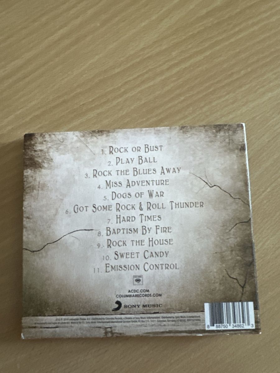 CDs: ACDC Rock or Bust CD  – Gebraucht aus Dulliken von Zuchu 1