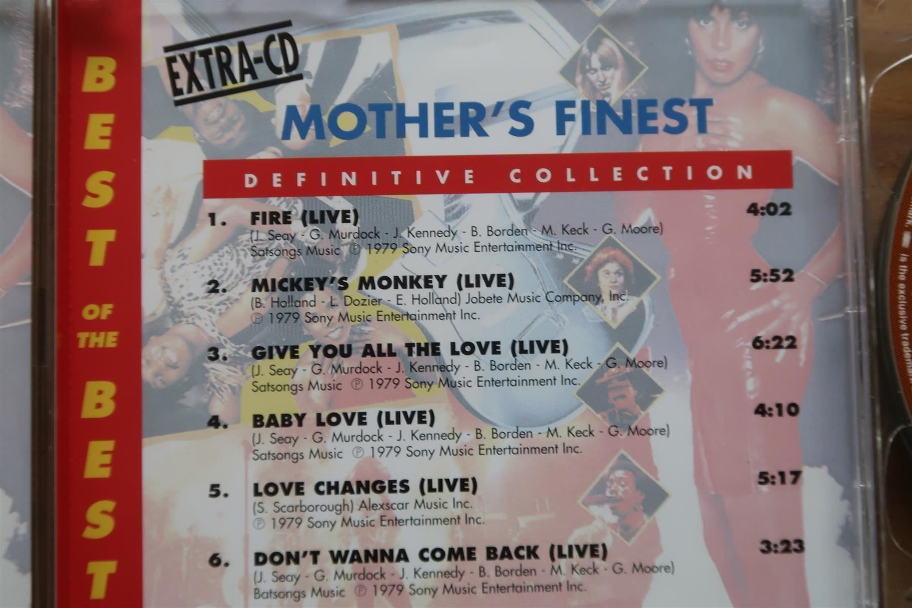 CD: MOTHER'S FINEST - DEFINITIVE - 2x CD – Usato da Basel venduto da Patiscat 4