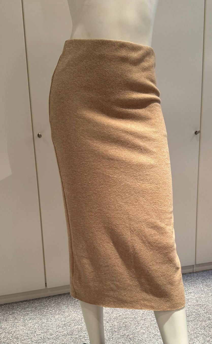 Gonne: Jupe mi-longue alcantara beige-brun S – Nuovo (secondo la descrizione) da Genève venduto da fto_sz8d 1