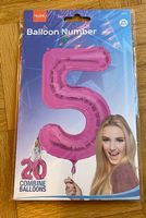Folien Ballon Zahl 5
