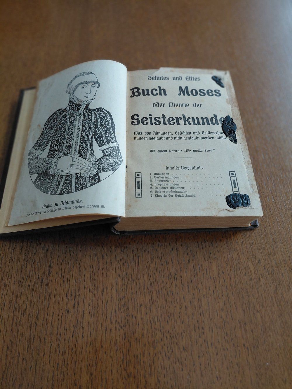 Libri: Zehntes und Elftes Buch Moses oder Theorie der Geisterkunde – Usato da Sarnen venduto da Tina6666