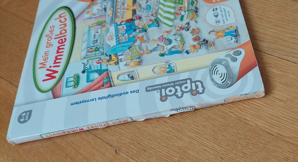Ravensburger Tiptoi Mein Wimmelbuch + Gratis Kinder-Sticker, Interaktives Soundbuch Für Kinder Ab 4 Jahren