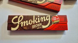 20 × Smoking Brown King Size – ungebleicht mit Tips