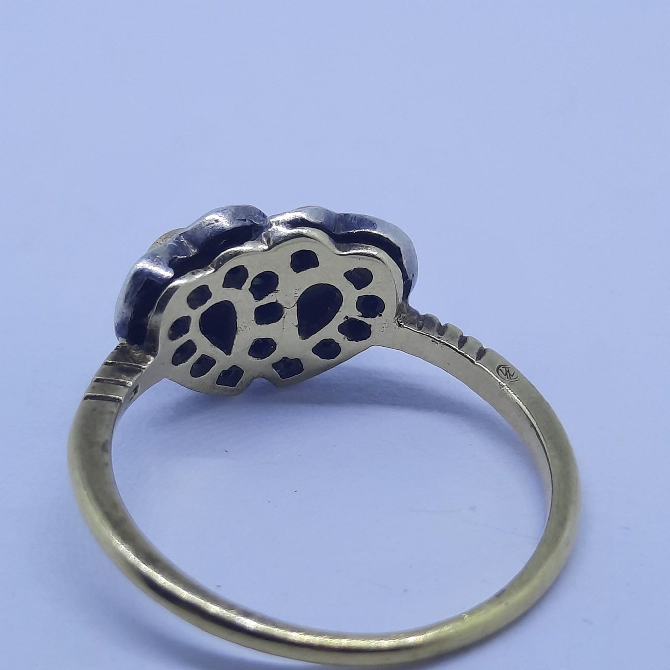 Anelli: Bezaubernder Goldring mit diversen Edelsteinen – Usato da Unterägeri venduto da Altgoldschmuck 5