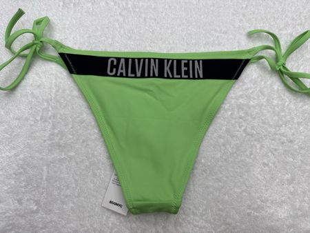 Bas de bikini Calvin Klein vert taille S neuf