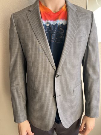 HUGO BOSS Blazer Nadelstreifen Gr. 52