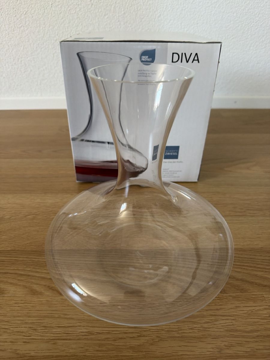 Zwiesel Caraffe: DIVA Dekanter mit Tropfschutz neuwertig – Nuovo (secondo la descrizione) da Emmenbrücke venduto da stark23 4