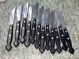 12x  Pilatus Messer Swiss Made, ungebraucht 12x Gabel