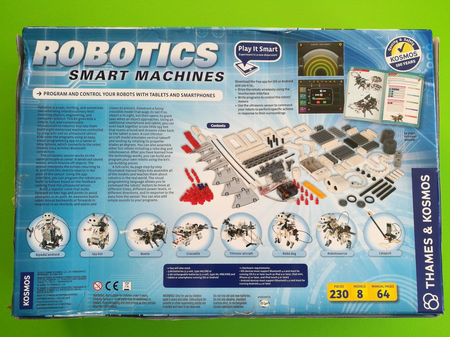 Kit di costruzioni: Engineering-Kit Robotics für 8-14 jährige – Nuovo e nell'imballaggio originale da Vaduz venduto da Wuehlmaus2 1