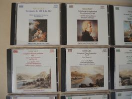Grosse Mozart CD Sammlung - Klassische Musik - 10 Stück