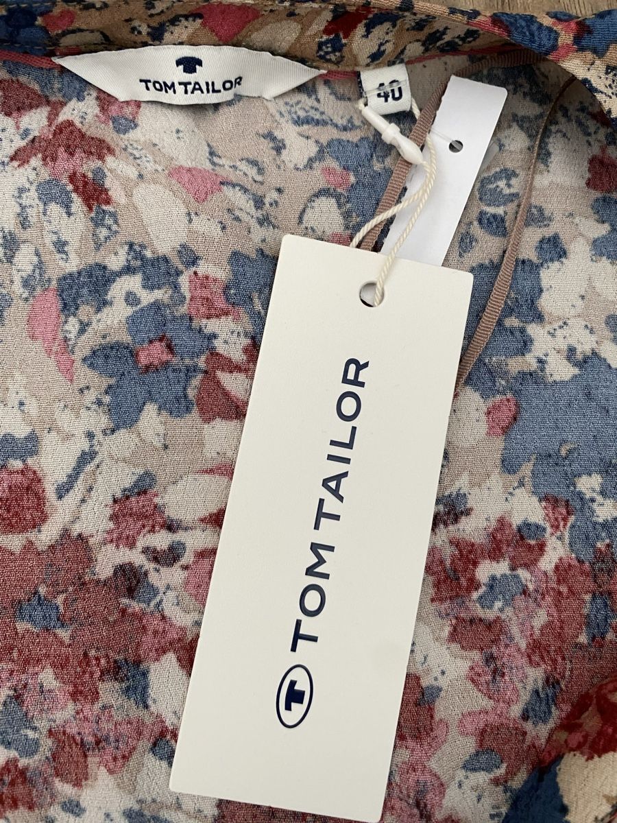 Tom Tailor Camicette: Tom Tailor Bluse mit Blumen Muster Gr. 40  - neu – Nuovo (secondo la descrizione) da Grasswil venduto da pp7830 1