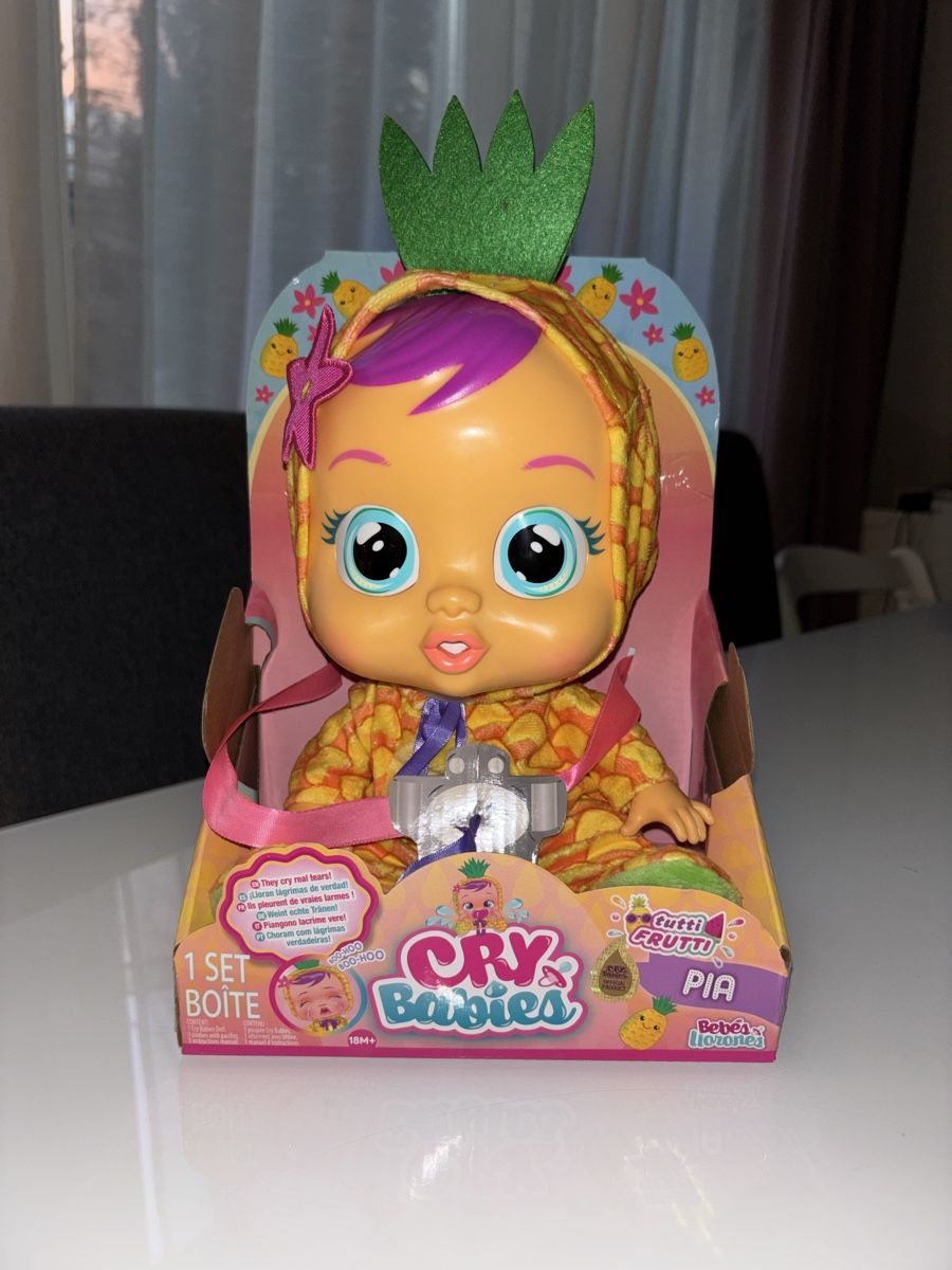 Puppen: Cry Babies Tutti Frutti Ananas – Neu und originalverpackt aus Spreitenbach von Armadio_Draghetti