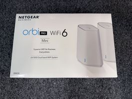 NETGEAR Orbi Pro WiFi 6 Mini AX1800 System NEU