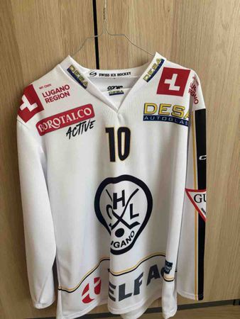 Maglia Hockey Club Lugano numero 10 come nuova