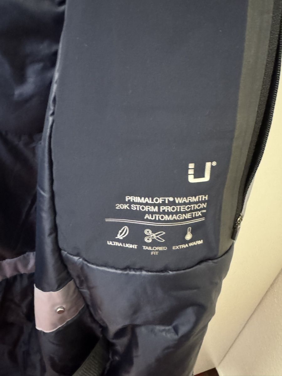 Jacken: Uber Daunen Winterjacke mit Kapuze, Grau, PrimaLoft, L – Neu (gemäss Beschreibung) aus Niederbipp von yar_tf6f 6