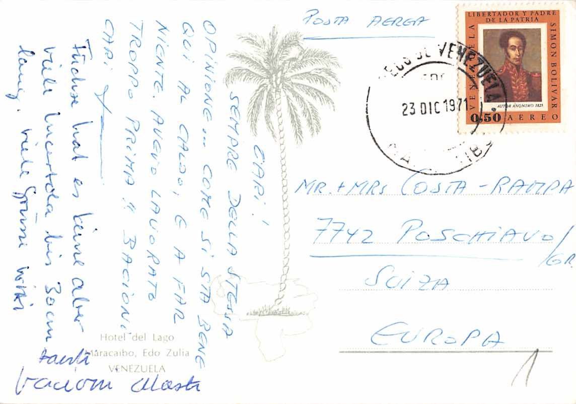 Cartoline postali: alte Ansichtskarte aus Archiv: SÜDAMERIKA - ab 1.-- – Usato da Winterthur venduto da SchatzchischtliWinti 1