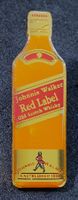 BB120 Pin Flasche Johnnie Walker Red Label Old Scotch Whisky