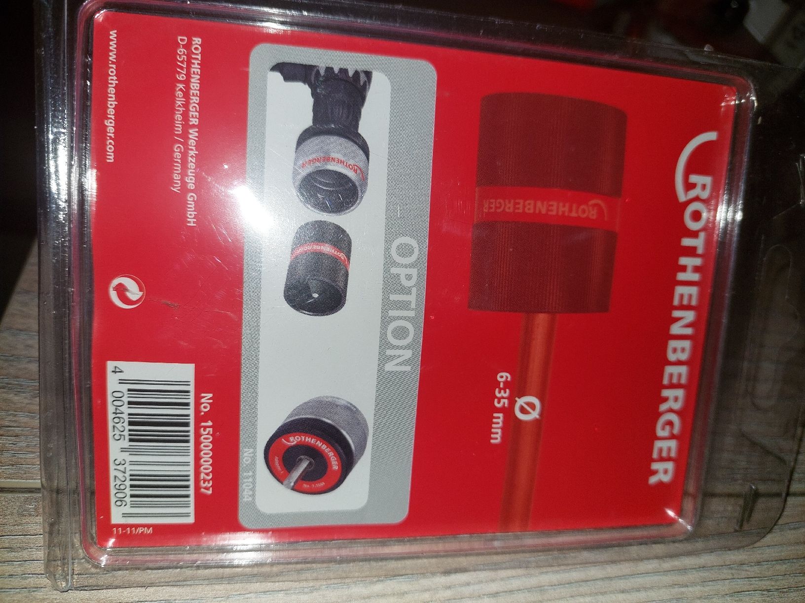 Rothenberger Tutti gli attrezzi: Rothenberger Option, neu und originalverpackt – Nuovo e nell'imballaggio originale da Trimbach venduto da dan_9chk 1