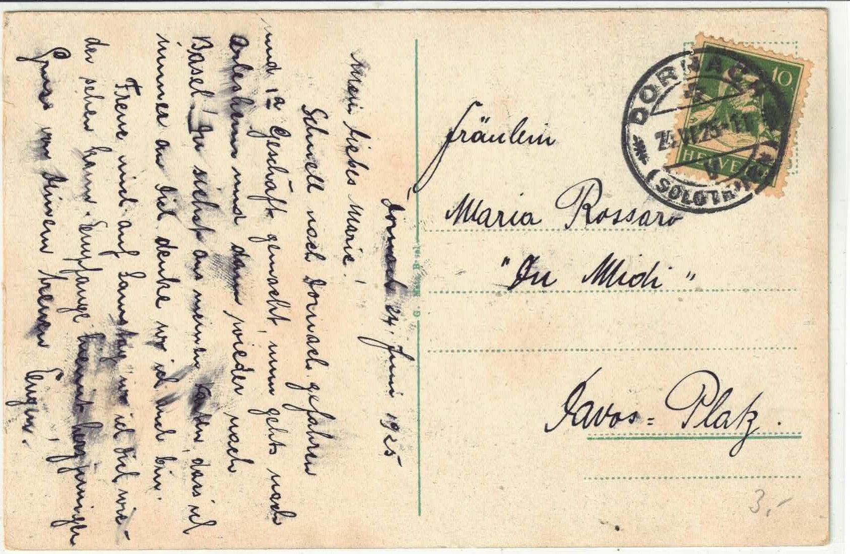 Cartoline postali: Schloss Birseck - Litho – Usato da Ettingen venduto da Kartenplanet 1