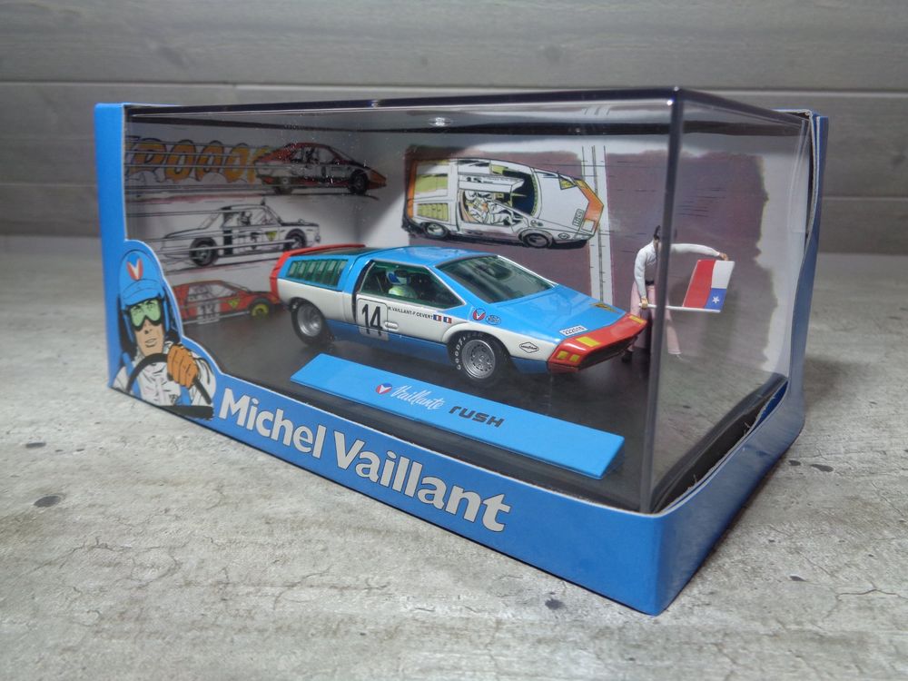 Altaya 1:43 Michel Vaillant Diorama Vaillante Rush 1