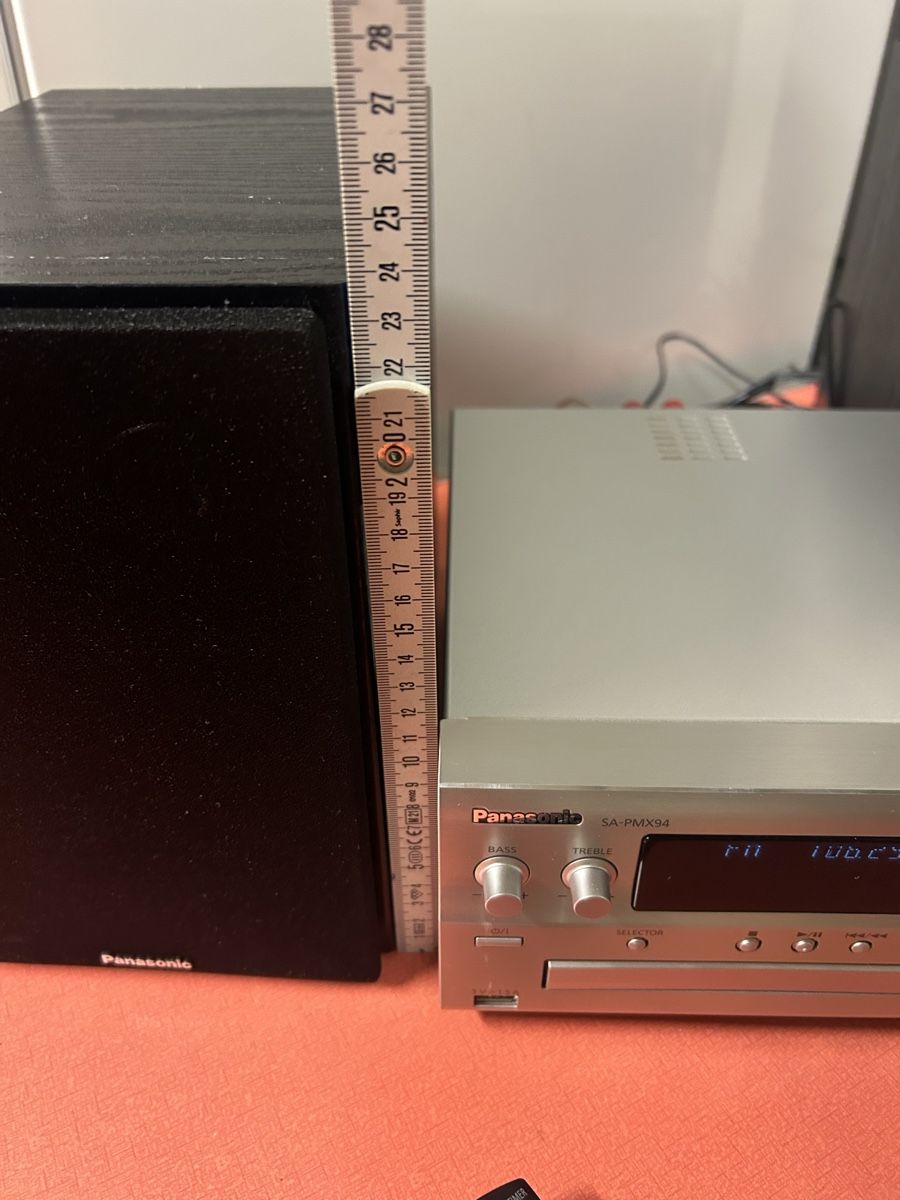 Panasonic Lettore multimediale & Streamer: Panasonic CD Stereo System SA-PMX94 m. FB & Lautsprecher – Usato da Lanzenhäusern venduto da vic63 9