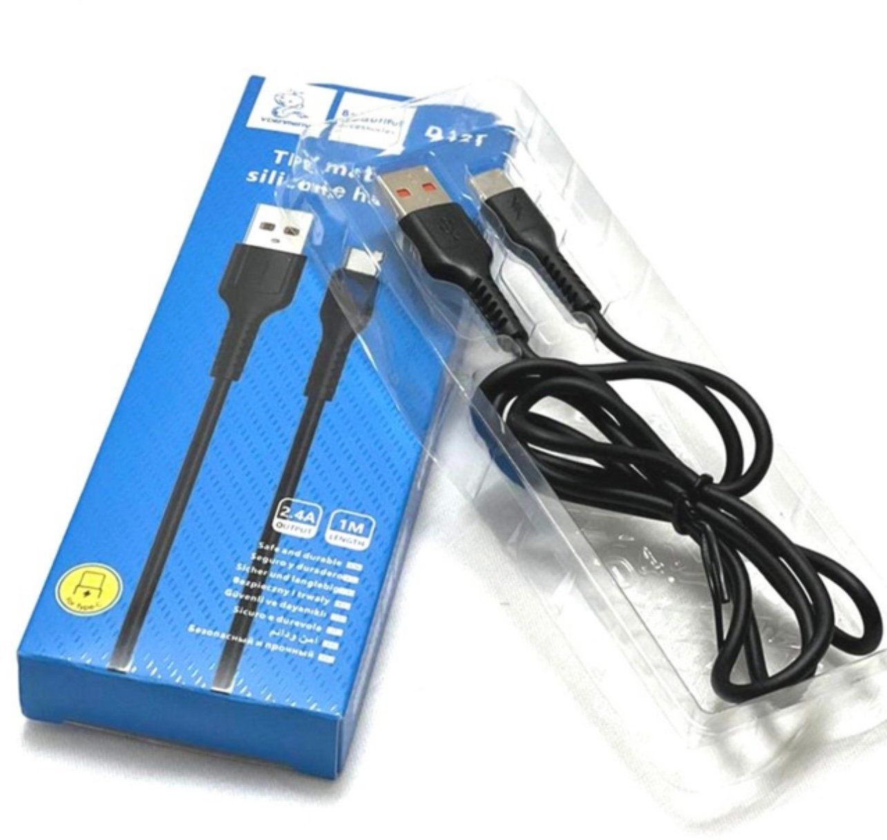 Cavi: Câble Denmen D42T Silicone USB Type-C 2,4 A 1 m – Nuovo e nell'imballaggio originale da St-Cergue venduto da vpr_7v8g