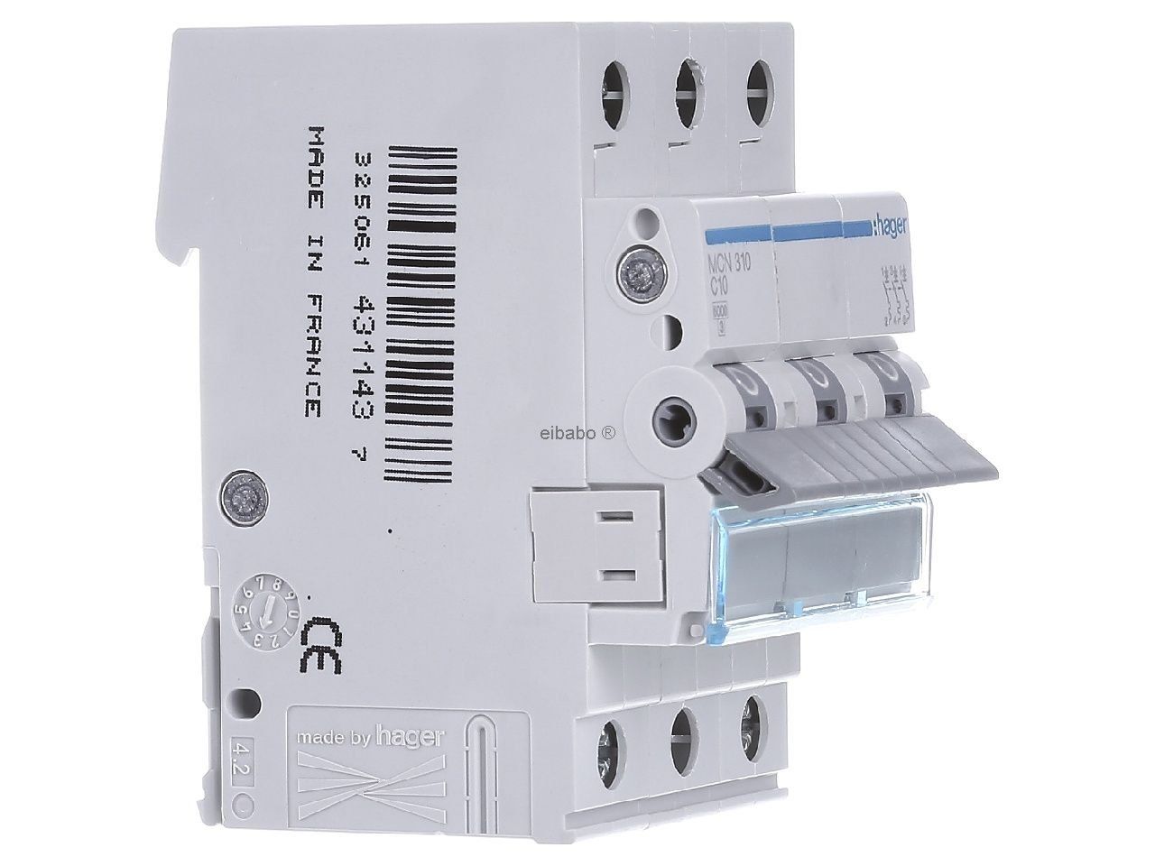 Hager Componenti elettronici: Leitungsschutzschalter 3 polig 6kA 10A 3 Module MBN310 – Nuovo e nell'imballaggio originale da Kehrsatz venduto da lar_fsw9 2