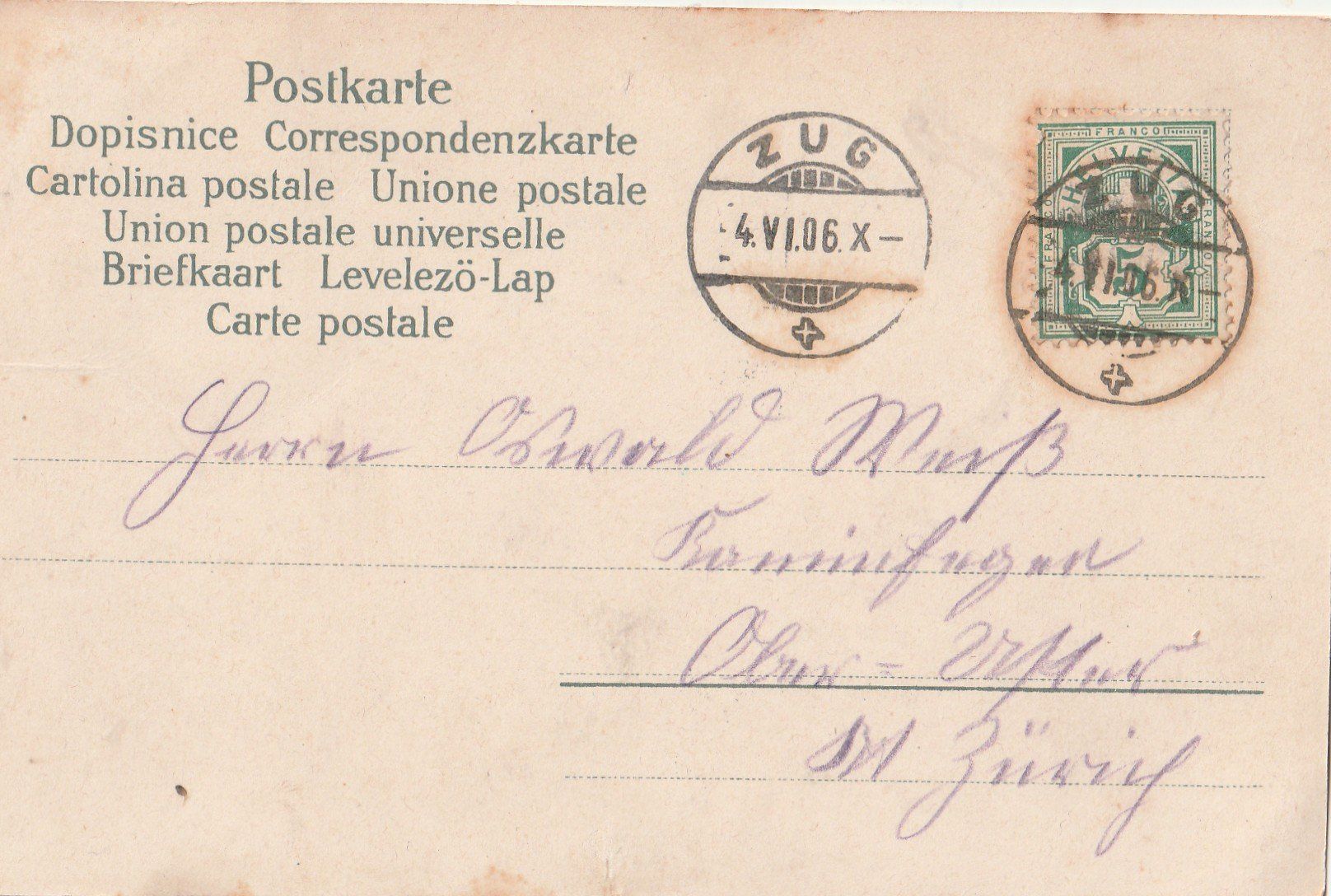 Cartoline postali: Familienausflug – Usato da Lumbrein venduto da made02 1