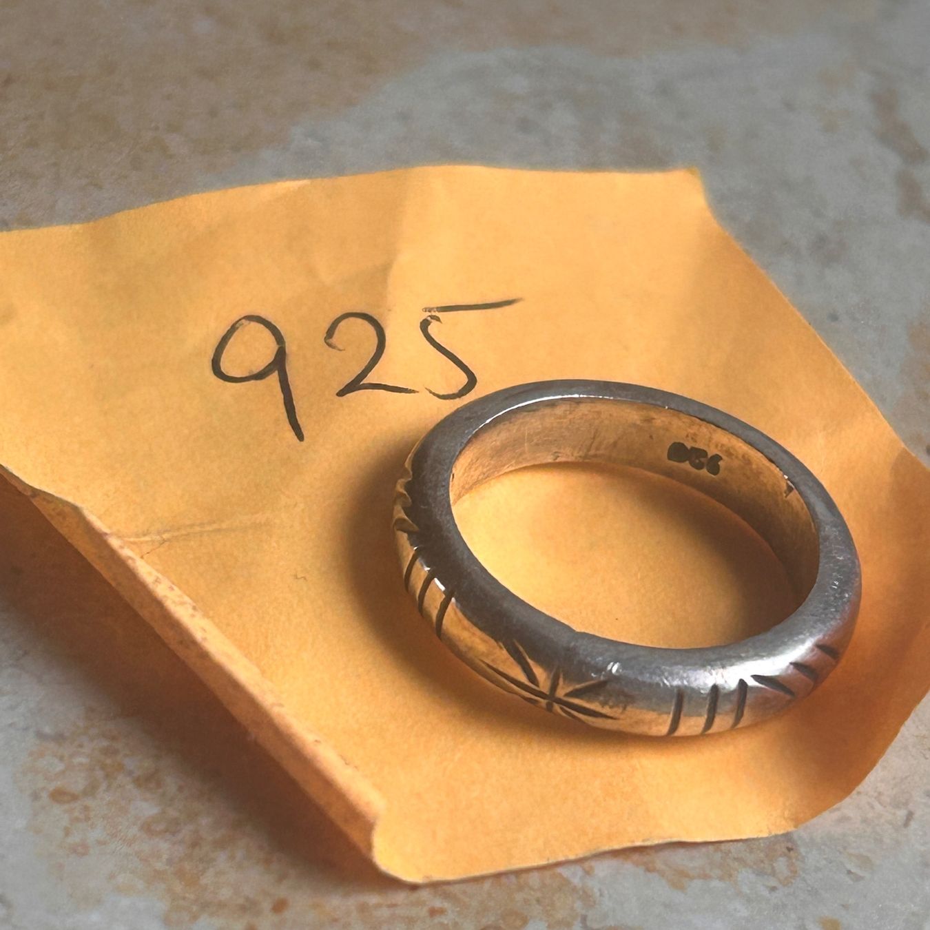 Anelli: Silberring 925 STAR (Grösse 57) – Usato da Laufen venduto da Bellebellezza 4