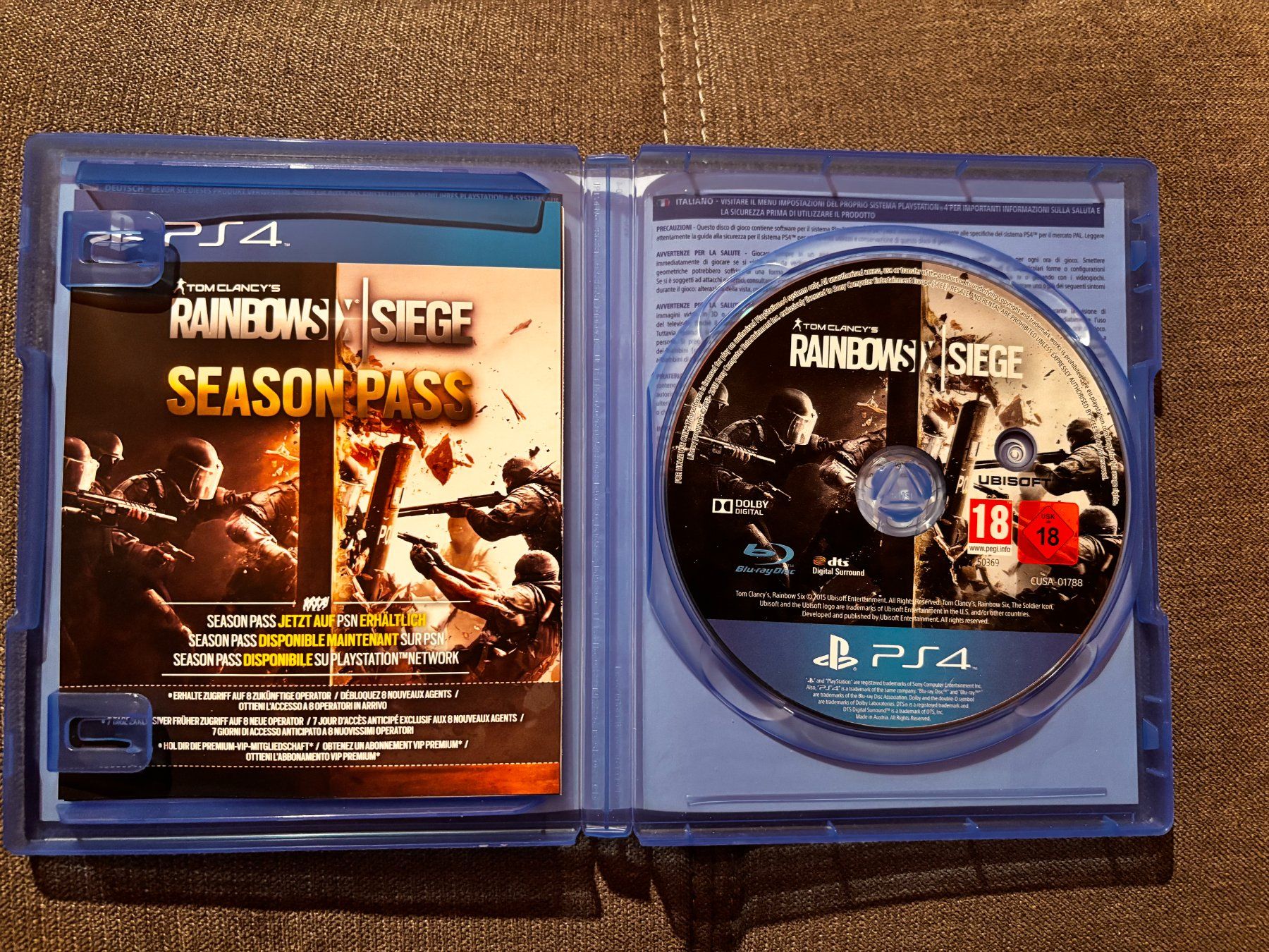 Spiele: PS4 Spiel Tom Clancys Rainbow Six Siege – Neu (gemäss Beschreibung) aus St. Niklaus VS von np8_lsg2 1